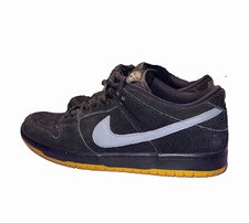 Nike SB Dunk Low Pro Black Gum Skateboarding Shoes Men's US 12 D Medium picture