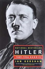 Hitler: 1889-1936 Hubris - Paperback, by Kershaw Ian - Very Good picture
