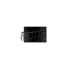 Flaunt Square AirPods Pro (1st/2nd gen.) Case - Black Crocodile Faux leather wit picture