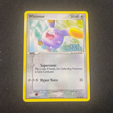 Pokemon TCG Whismur 69/100 EX Crystal Guardians Reverse Holo EN picture
