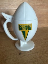 Green Bay Packers Football Stein Beer Mug Vintage Hinged Lid 1970s Scarce picture