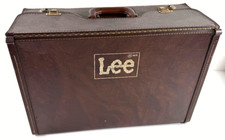 RARE 1970s 80s HD H.D. Lee Denim Jeans Traveling Salesman Sample suitcase picture