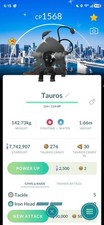 Pokemon✨Shiny Tauros Paldean Aqua Form Tokyo Background✨TRA-DE✨Go✨ picture