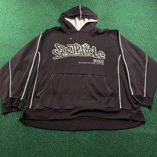 Vintage Southpole Hoodie Mens XL Brown Y2K BAGGY Grunge Emo Punk Sweatshirt picture