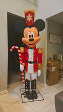 Disney Mickey Mouse Christmas Yard Decor Nutcracker, Red/White/Black/Gold picture