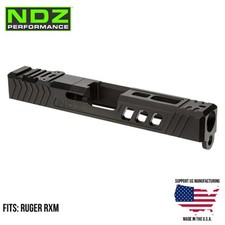 NDZ Ruger RXM Stainless Steel Slide RMR Optic Black Nitride TROI Upgrade picture