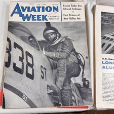 Vintage Aviation Week Magazine Lot of 6 1957-1959 NASA Space Rocketdyne Jets picture