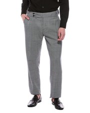 Isaia Houndstooth Wool Trouser Men's picture