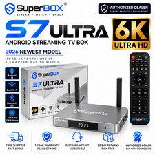 Superbox S7 Ultral 128gb Authorized Distributor. Fast . Support picture