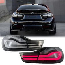 1 Pair Tail Lights For 2014-2020 BMW M4 F32 F33 F82 F36 4-Series Light Smoked picture