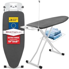 Bartnelli Extra Wide Pro Ironing Board 19x48 Ironing Surface with Iron Rest..... picture