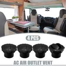 4pcs Universal 50mm Vent Air Outlet Rotating Round Ceiling for Car Bus RV ATV picture