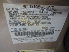Engine 3.0L VIN 1 8th Digit Fits 05-07 FIVE HUNDRED 233399 picture