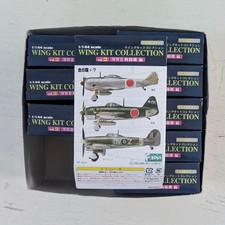 F-toys Wing Kit Collection Vol.2 WWII Fighter Shiden Shoki Typhoon Set of 9 picture
