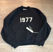 Fear of God Essentials 1977 Crewneck Sweatshirt Size M Iron picture