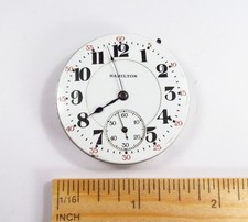 Antique 1921 Hamilton USA 21J 16s Grade 992 Men's Pocket Watch Movement Works picture