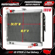 Aluminum Radiator For 1979~1993 1989 Dodge Ram D/W 100 150 250 350 3.9L 5.9L V8 picture