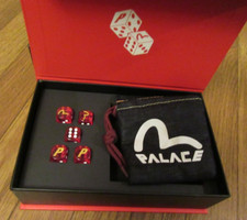 Palace Evisu Dice Set Red Palace Skateboards 2024 Brand New Free U.S. Shipping picture