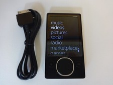 MICROSOFT  ZUNE  BLACK   80GB...NEW  BATTERY...NEW HARD DRIVE... picture