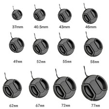 1PC 37～95mm Front Lens Cap Cover Center Pinch Snap On For Nikon Sony Pentax picture