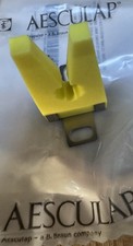 Aesculap JG336 Large Silicone Clamp w/ Fixation Clamp 7.5mm New (lot Of 10) picture
