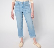 LEGO Women's Pants Sz 14 Indigo Straight Leg Ankle Jeans Blue A683882 picture