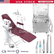 Unidad de Entrega Dental Portátil: Compresor Aire / (Silla Plegable + Turbina) picture