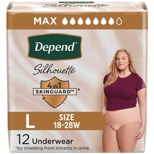 Depend Silhouette Underwear for Women - Maximum Absorbency picture
