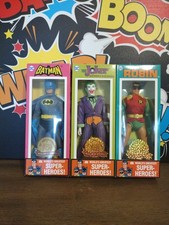Mego 50th Anniversary World's Greatest Super-Heroes Batman Set Of 3. picture