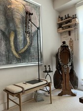 Antique Mexican Charro Sterling Bridle  picture