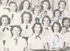 SHIRLEY KNIGHT High School Yearbook  HER OWN COPY VINTAGE SIGNED picture