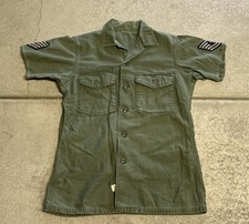 True Vintage 60’s Men’s OG 107 Sateen T-shirt Army Military M/L Vietnam Grunge picture