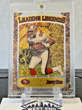 JERRY RICE 1998 Stadium Club LEADING LEGENDS #L1 CLEARCUT DIE-CUT SP HOF 🔥 picture
