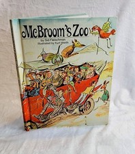 Vintage 1972 McBroom's Zoo Sid Fleischman Hardcover Weekly Reader Kurt Werth picture