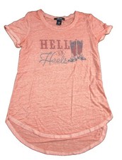 Sable Sky Hell On Wheels  Womens T Shirt Size Medium picture