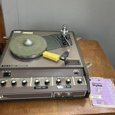 Vintage Ashton Electronics 50-S Karaoke PA System 3-Speed Turntable No Cable picture