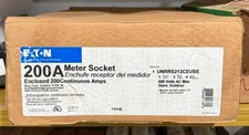 Eaton 200A Enclosed 200 Continuous Amps Meter Socket UNRRS213CEUSE picture