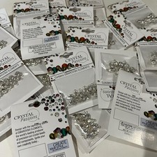 CLEARANCE Wholesale 5 Packs 60 Pcs Swarovski Elements Rhinestones Clear 6mm picture