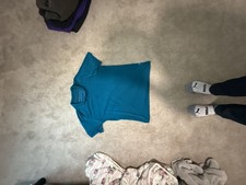 Lululemon Metal Vent Tech Polo Blue-Green XL picture