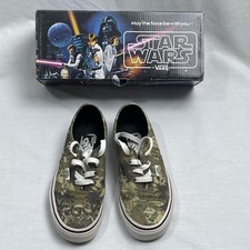 VANS x Star Wars Boba Fett Camo Men's Sneakers Size 3.5 Women's Size 5 Excellent picture