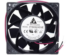 Delta PFB0924EHE DC24V 0.42A 9238 9CM 2-Wire Inverter Cooling Fan picture