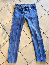 Vintage 90s Levi’s 501 Jeans Button Fly Straight Leg Blue Denim Red Tab picture