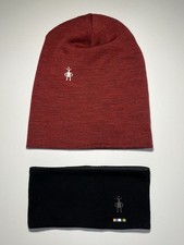 NWOT - Smartwool Merino Wool Bundle Reversible Beanie Hat & Headband - One Size picture