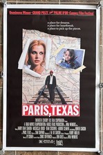 PARIS TEXAS - 1984 - orig 27 x 41 ROLLED movie poster - Directed by WIM WENDERS picture