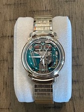 BULOVA ACCUTRON 214 35mm SPACEVIEW M7 1967 10kt GF Beautiful picture