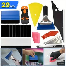 29PCS Car Window Tint Tools Kit Squeegee Installation Auto Film Tinting Scraper picture