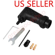 Right Angle Converter Rotary Tool Adapter Attachment for Dremel Electric Grinder picture