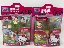 Set of 2 Hello Kitty Mega Bloks Music Class & Art class picture