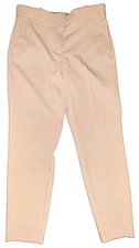 H&M Women’s Beige Dress Pants Size 10 Front Elastic Regular Waist Ankle Length picture