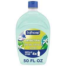 Softsoap Antibacterial Hand Soap Refill, Fresh Citrus Scent, 50 fl oz picture